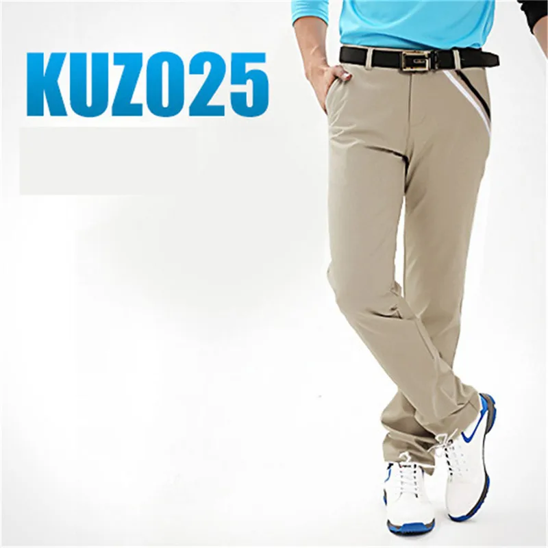 PGM Golf Men Summer Pants Nylon Full Length Adult Male Trousers Broadcloth XXS-XXXL Thickness Moderate High Elastic