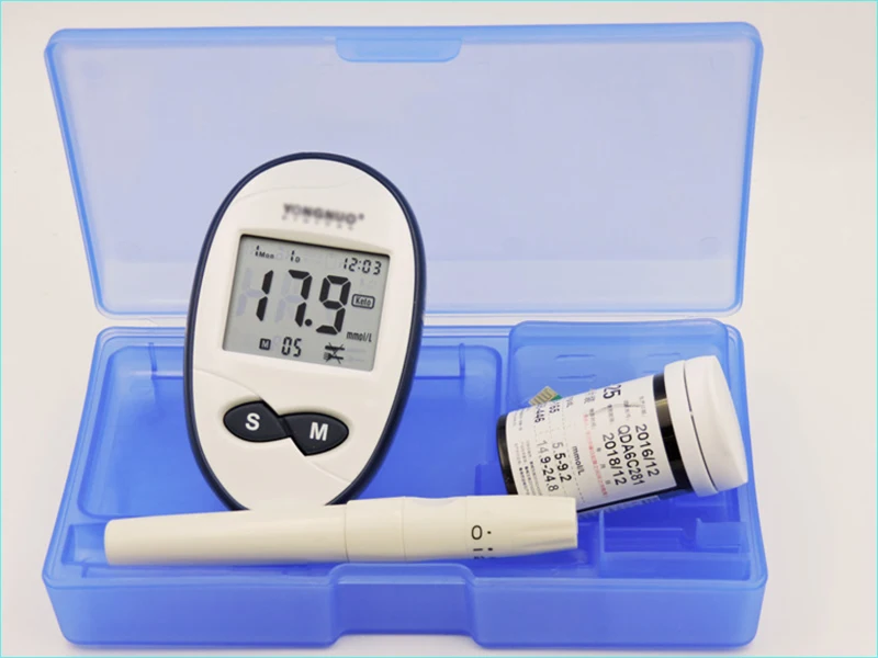 Медицинский глюкометр mg/dl глюкометр вены глюкометр тестер для диабета для диабетиков