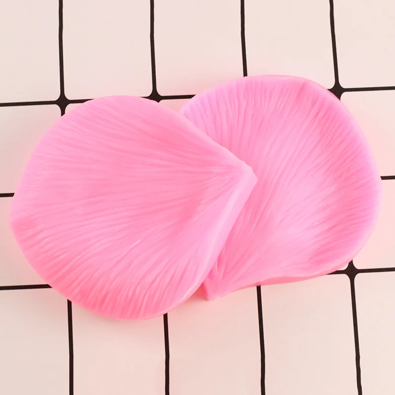 

Rose Flower Petal Silicone Mold Fondant Cake Decorating Tools Cake Chocolate Mold Fimo Clay Candy Mould Baking