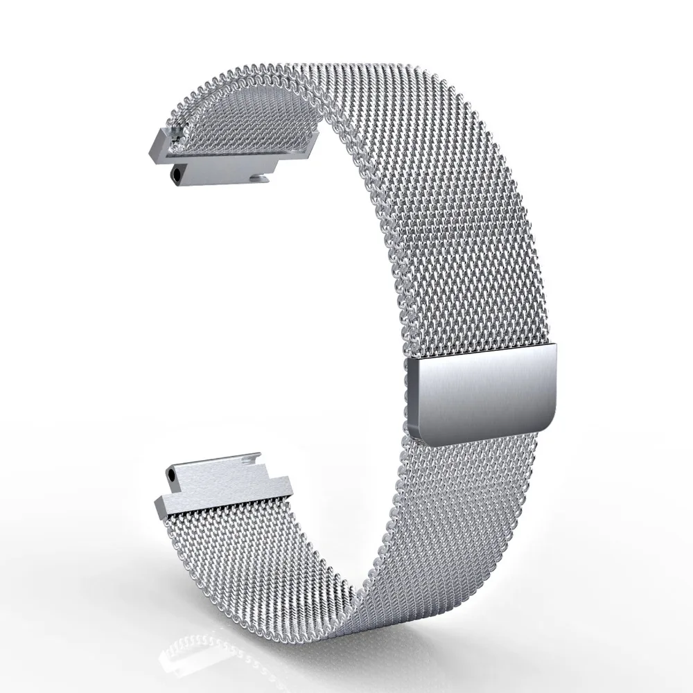 Нержавеющая сталь Миланезе магнитные Петля часы-браслет наручные ремешок для Garmin Vivoactive/подход S2/S4 Ремешки для наручных часов GPS часы