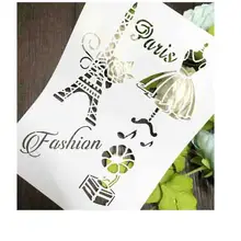 buy eiffel tower stencils and get free shipping on aliexpress com