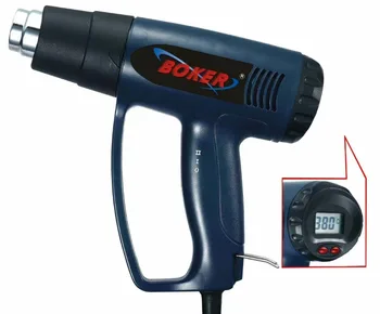 

Smart Control 2000W 220V Industrial Heat Gun Shrink Wrapping Heater Nozzle Thermoregulator LCD Display Electric Hot Air hot sale