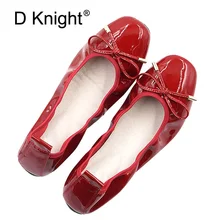 Повседневная обувь из натуральной кожи; женские балетки на плоской подошве; мягкие балетки на плоской подошве; складные женские туфли на плоской подошве; большие размеры 43