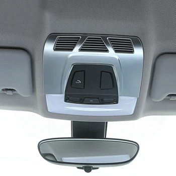 

Chrome ABS Panel Fit For BMW X5 F15 14-17 & X6 F16 15-17 & X1 F48 2016-2017 Front Reading Light Lamp Frame Cover Trim