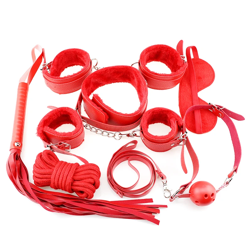 7Pcs/Set Porn Sex Babydoll Chemise Lingerie Sexy Hot Erotic Lingerie Underwear Open Crotch Sex Costumes Handcuffs+Whip+Mouth Gag 7Pcs/Set Porn Sex Babydoll Chemise Lingerie Sexy Hot Erotic Lingerie Underwear Open Crotch Sex Costumes Handcuffs+Whip+Mouth Gag
