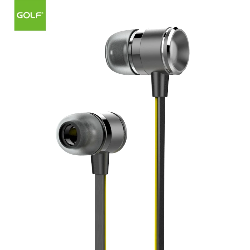 Goedkoop GOLF Jazz Muziek Stereo Oortelefoon Voor iPhone 4 S 5 S 6 6 S Plus iPad Air 2 Samsung S6 S7 Mobiele Telefoon 3.5mm Universele Bedrade Oortelefoon