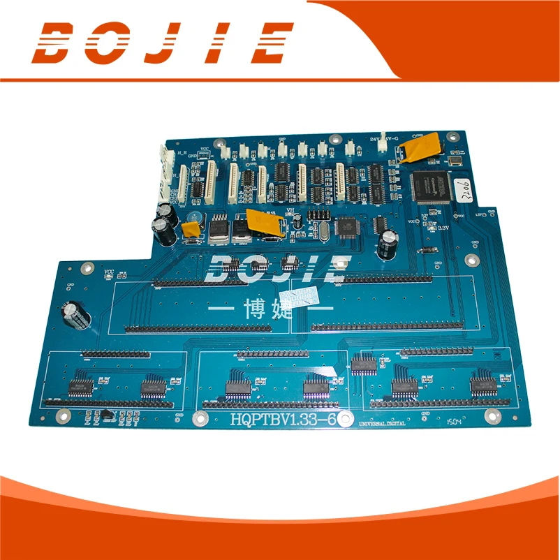 

6 Pieces Print Heads Board, Carriage USB Printing Circuit Board for Infiniti Seiko Printer