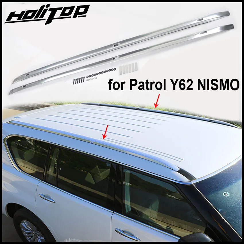 hot roof rack roof rail luggage roof bar for Nissan Patrol Y62 NISMO