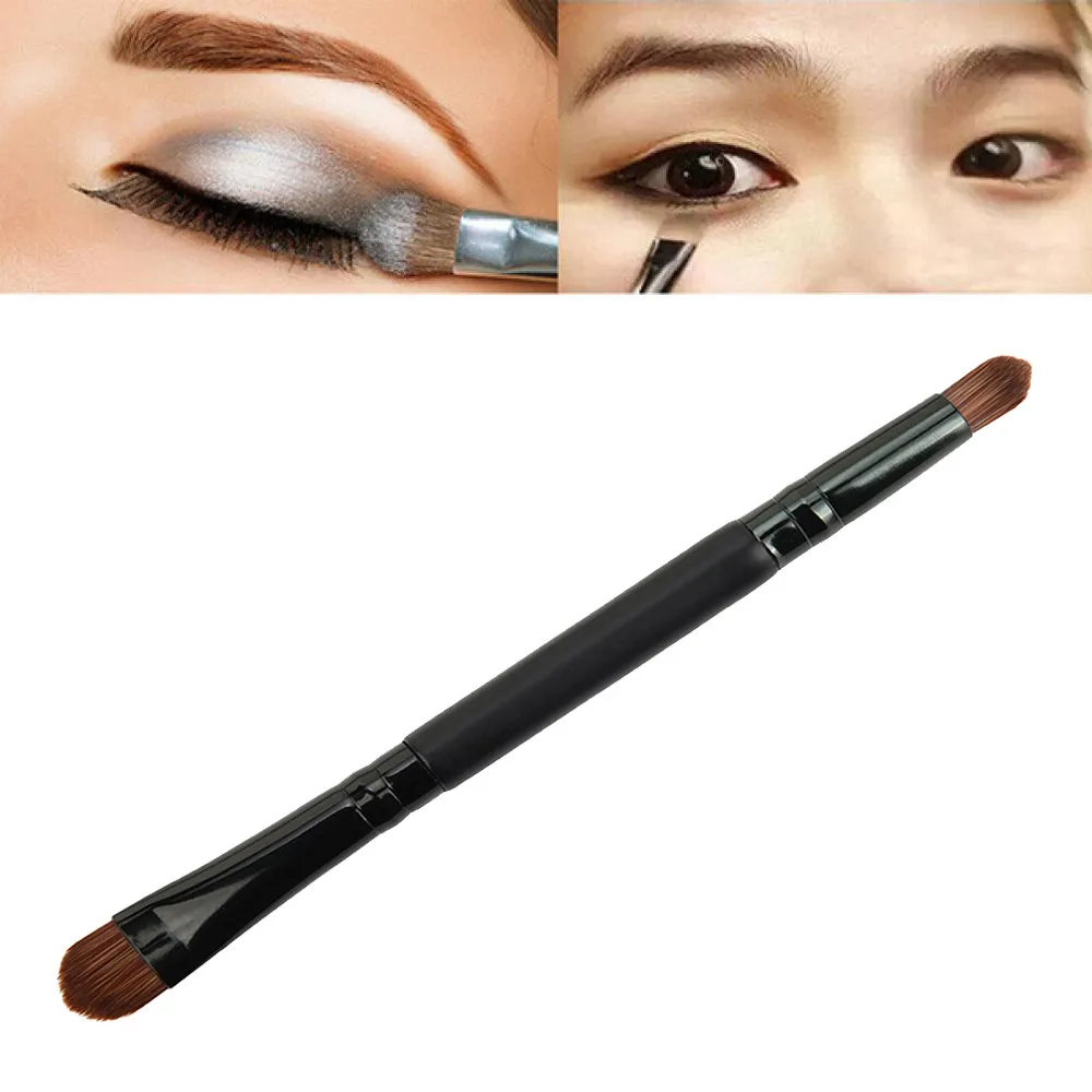 

hot sale 1Pcs Double Head Short-Handled Brush Eye Shadow Brush Makeup Makeup Brush Wholesale fast delivery
