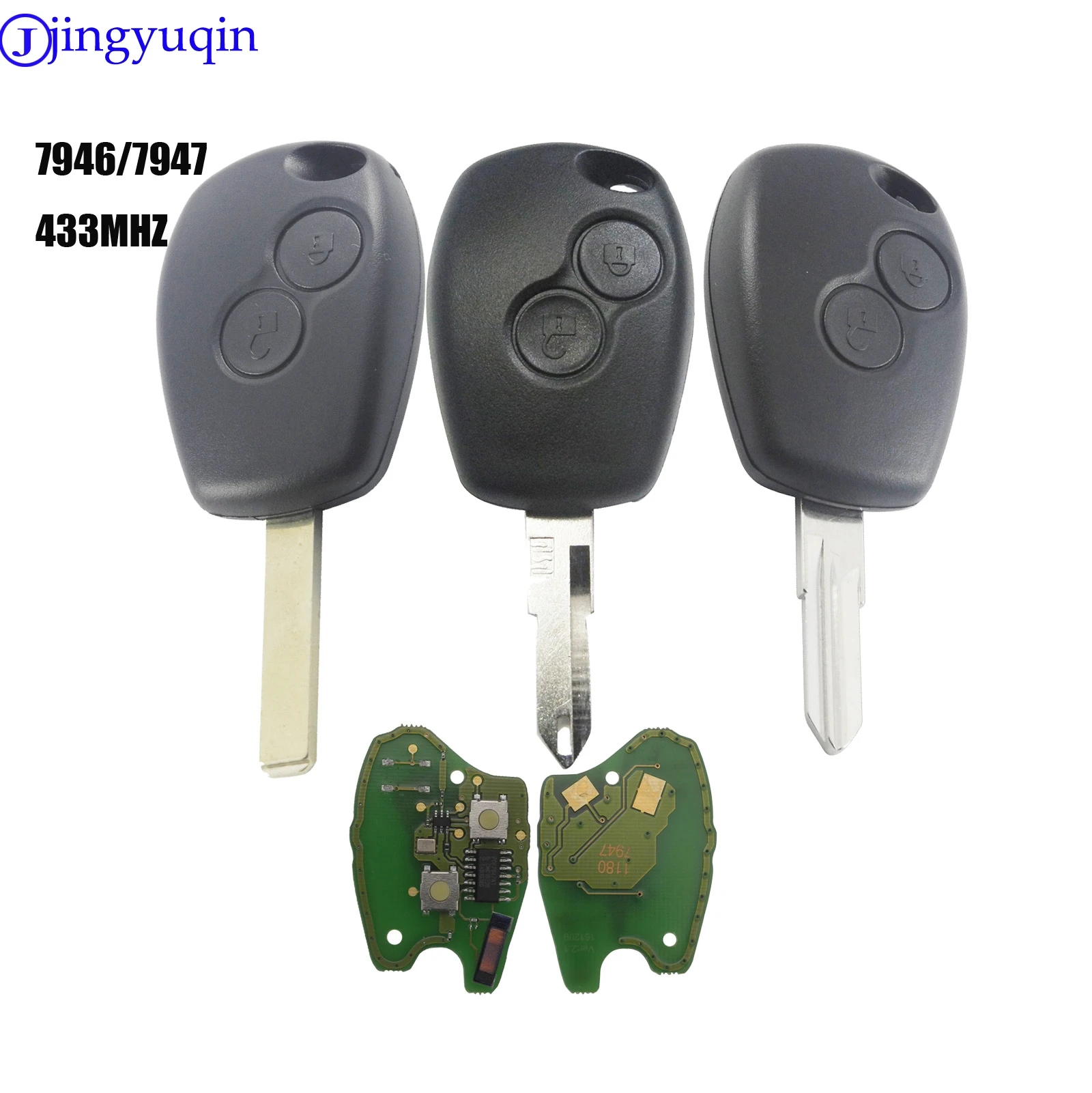 For Renault Modus Clio 3 Twingo Kangoo Remote Key Blank Blade