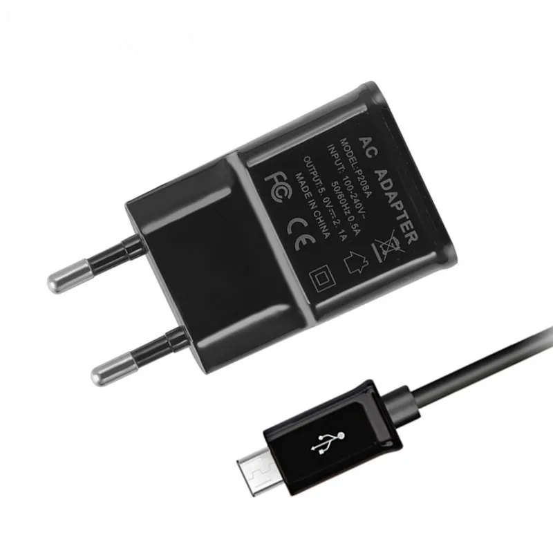 USB 2.1A ЕС Подключите зарядное устройство стены Зарядное устройство+ кабель Micro USB кабель для LG Optimus G2 G3 G4 стилус V10 K4 K7 K8 K10 L70 L90 G3s G4s C40 C70