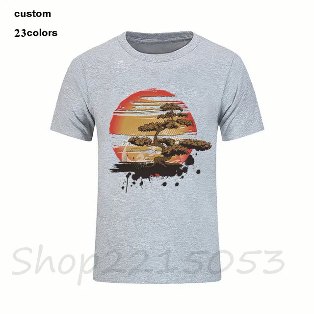 2018 streetwear bonsai Men funny t shirt one punch ajax fox mtb 