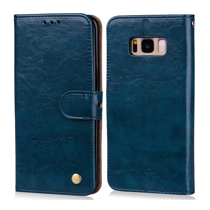 

OUJINUO PU Leather Case For Samsung Galaxy S8 S9 Plus Case Card Holder Wallet Cover For Samsung Galaxy S7 S6 edge S5 Case Coque