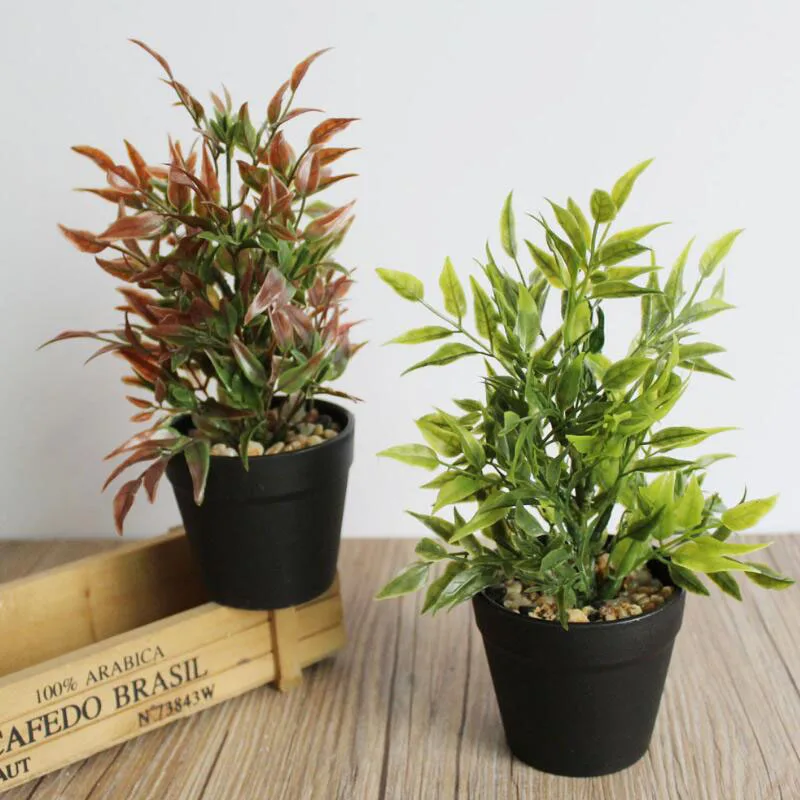 

Artificial Plant Potted Plants Simulation Flower Bonsai Office Home Interior Coffee Table Decoration Arrangement