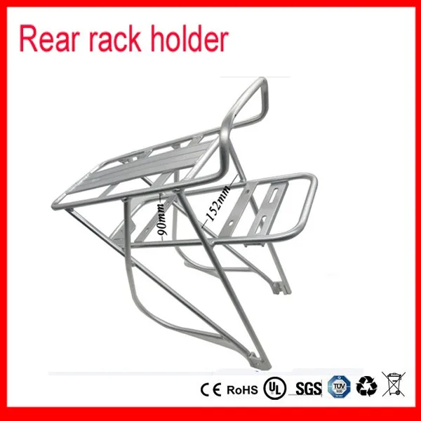 Top Rear Rack Electric bicycle Battery 36V 48V 52V 60V 15AH 20AH 25AH 30AH 18650 Cell rechargeable Lithium Ebike for 500-1500W Ebike 26