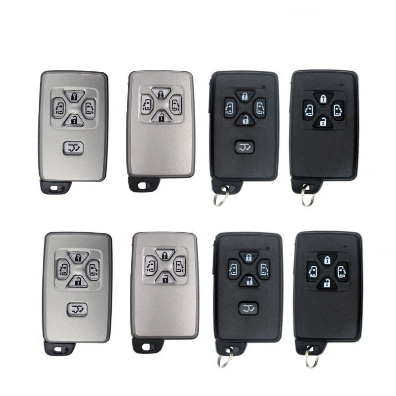 

4/5 Button Replacement Smart Remote Key Shell Case For Toyota Previa Alphard Keyless Entry Fob Key Cover