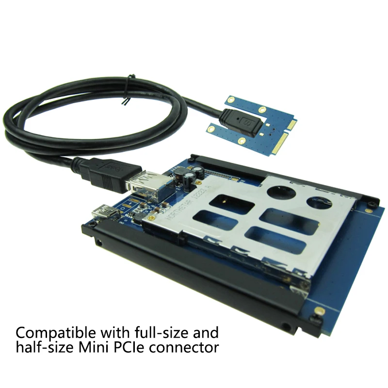 ExpressCard адаптер 34 54 мм ExpressCard для Mini PCI-e адаптер mini PCI express card конвертер для ноутбука