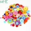 20-200PCs Round Resin Sewing Buttons Scrapbooking Solid Random Mixed Color for DIY Clothes Dolls Crafts Garment Accessories ► Photo 2/6