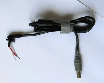 

10 pcs / Article DC Plug 7.9x5.5mm / 8.0*5.5 Male + pin cable power adapter connector cord For IBM LENOVO Laptop Notebook ect.