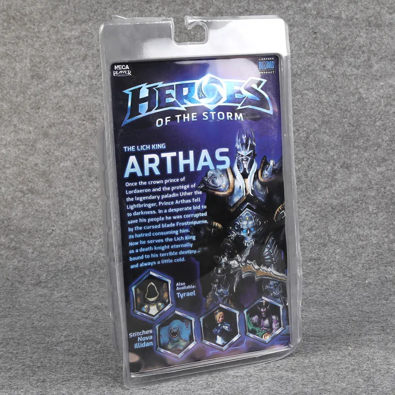 Kopen Neca Helden Van De Storm De Lich King Arthas Pvc Action Figure Collectible Model Toy 7 \