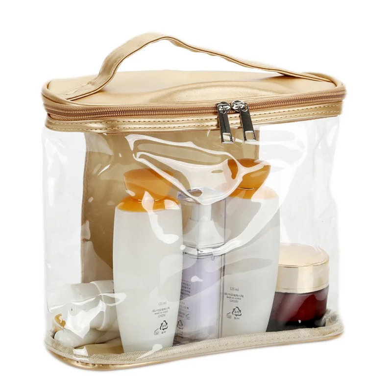  Multi-purpose Storage Bag Travel Transparent Cases Box Luggage Towel Suitcase Pouch Zip Bra Cosmeti