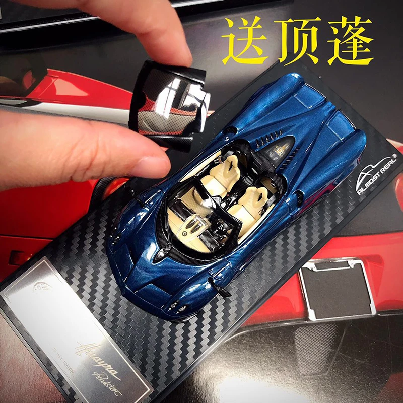 Новинка литой под давлением металлический 1/43 Pagani Wind Son модель кабриолета Supercar для