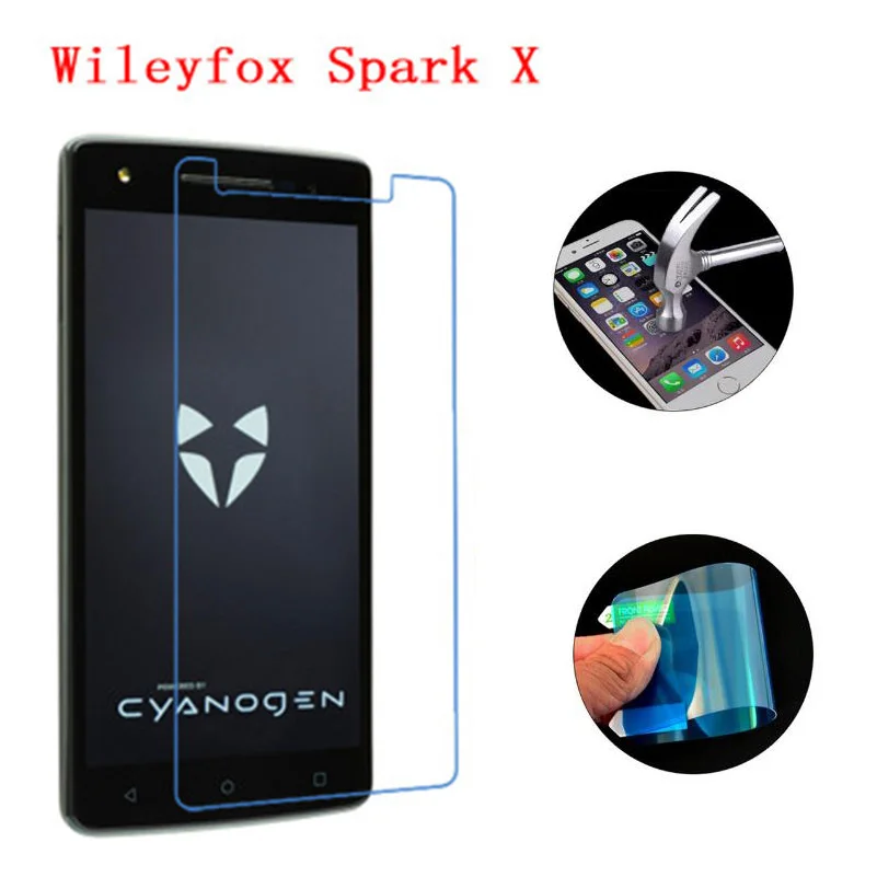 

3PCS Wileyfox Spark X Screen Protector Premium Tempered Glass Soft Nano Explosion proof Clear Film Guard for Wileyfox Spark X