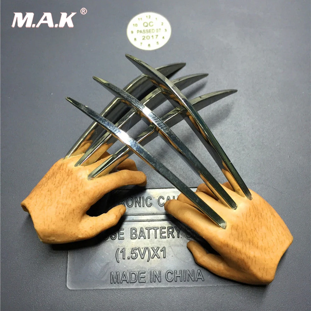 

1:6 Scale Wolverine Fist Claw Hand type 1/6 Wolverine Jack Wolfskin Hand Shape Wolfclaw Flat hand Shape Model