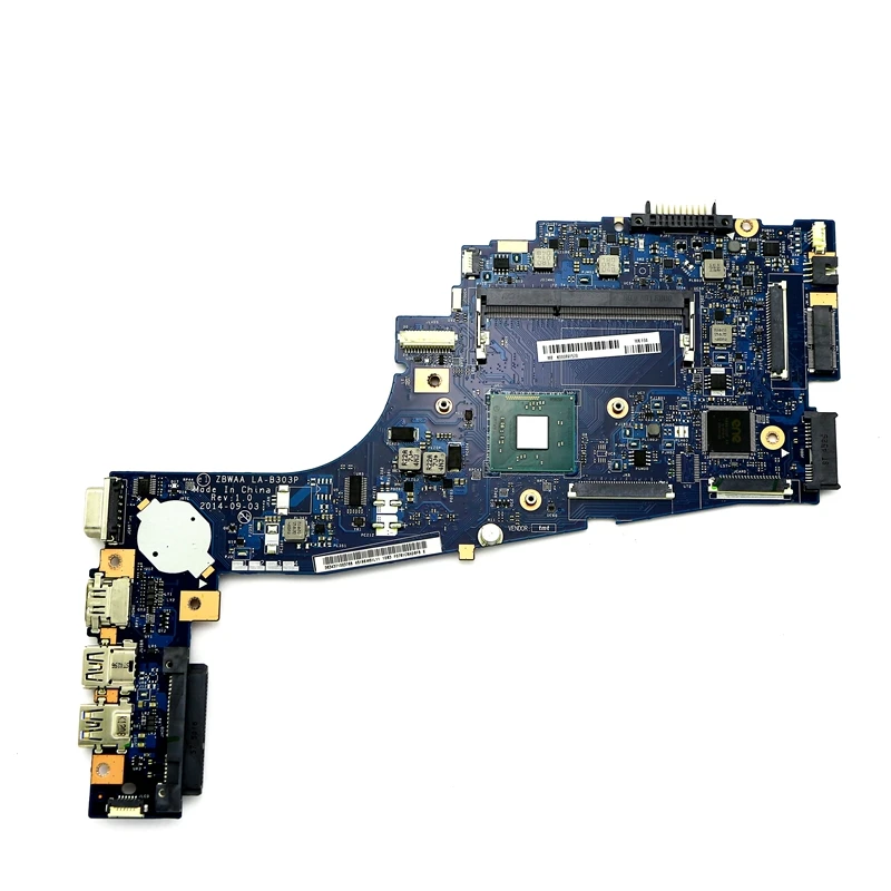 Материнская плата для ноутбука ZBWAA LA-B303P w/Mobile Celeron N2830 CPU-K000891570 Toshiba Satellite C55-B C55-B5161 |
