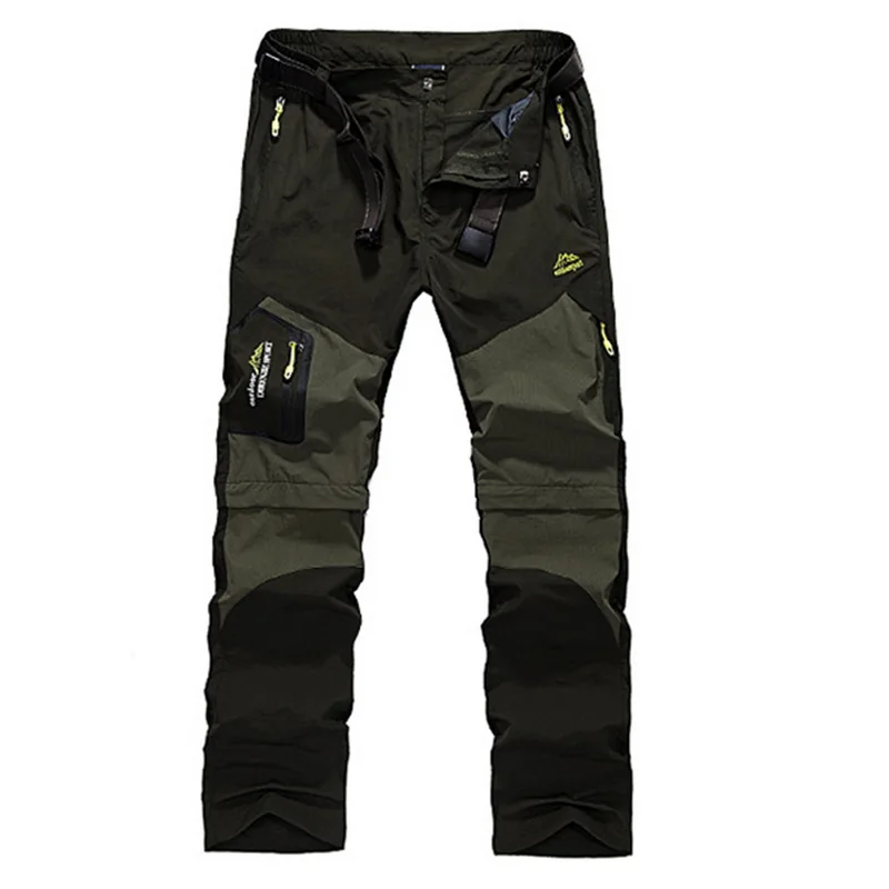 WENYUJH мужские тянущиеся водонепроницаемые походные брюки для кемпинга, уличные спортивные брюки, треккинговые горные альпинистские рыболовные Большие размеры 6XL - Цвет: color 3