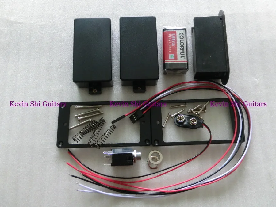 

2018 New EMG 81/85 active Pickups High Output EMG pickups Free shipping noiseless 1 whole set EMG pickup one set two pieces EMG