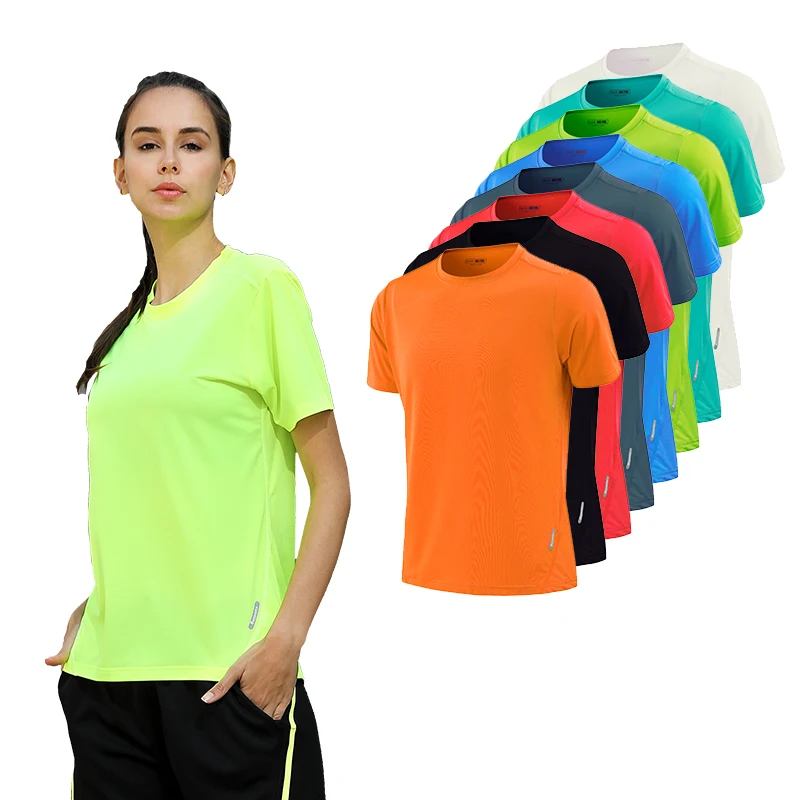 

Women's Yoga Slim Short Sleeve Sports T-Shirt Gymnastics Jersey Fitness Shirt Trainer Perform T-Shirt Breathable Yoga Exercise