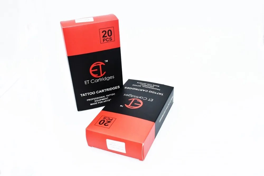 

ET Cartridges Disposable Gray Transparent Tips Magnum Cartridge Tattoo Needles C1209M1