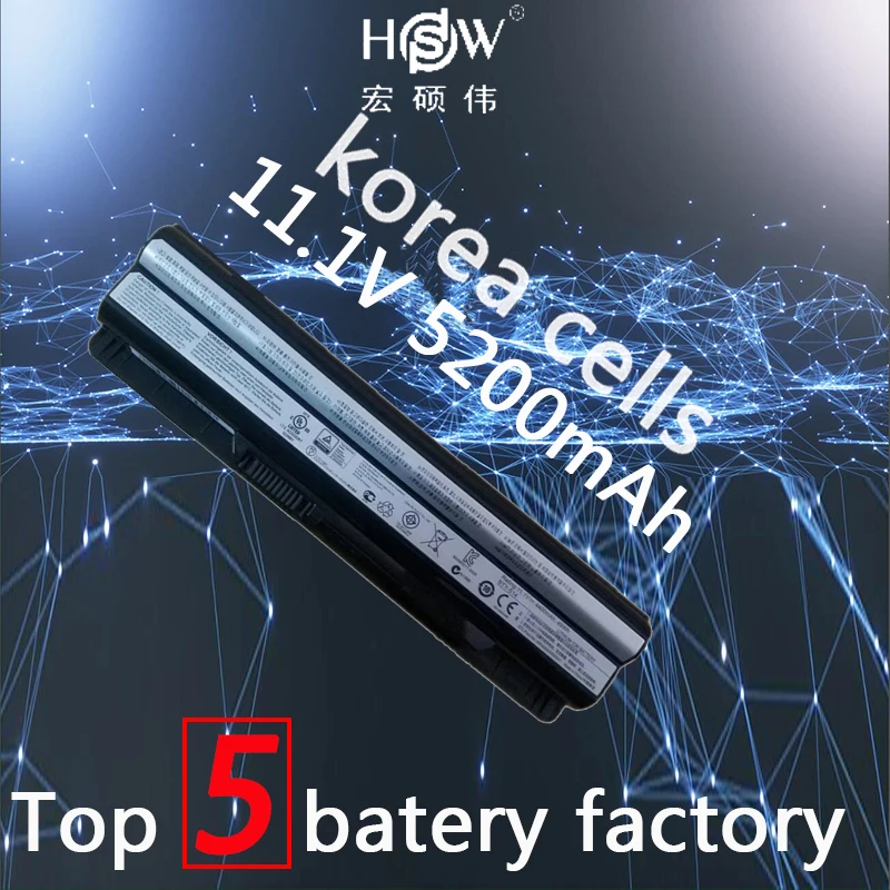 HSW 11.1V 49WH Battery BTY S14 BTY S15 CR650 CX650 FR400 FR600 FR610