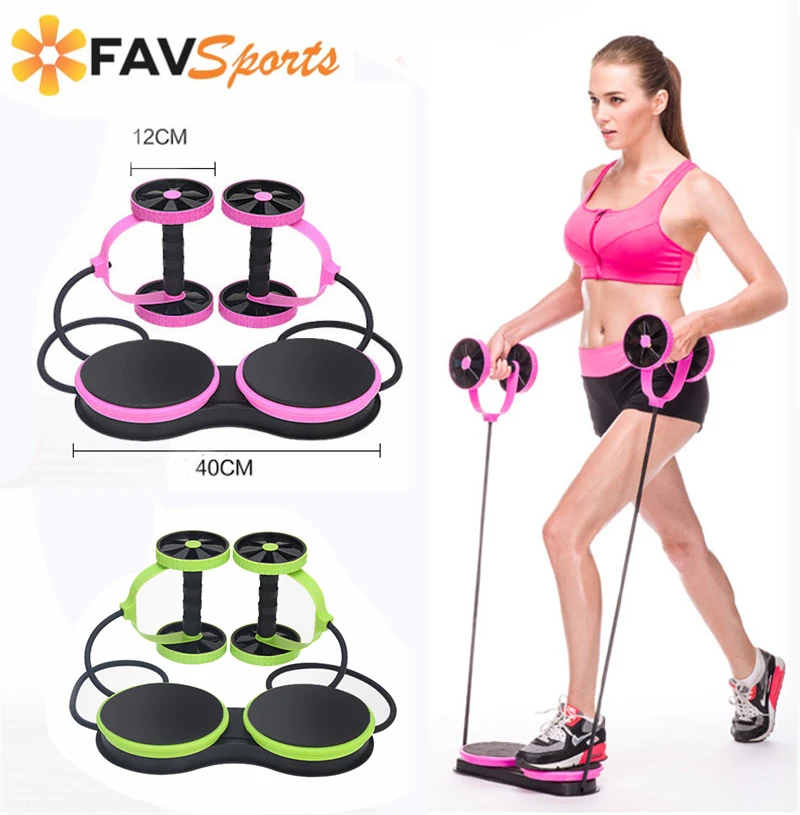 Favsports многофункциональные мышечные ролики AB тренажер для похудения