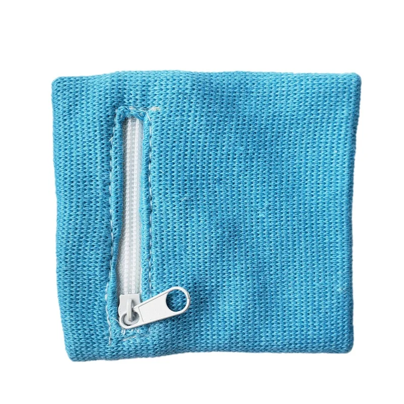 

Wrist Support Zipper Wristband Wallet Running Arm Strap Bag Badminton Basketball Wrist Support Sweatband Gym Accessories