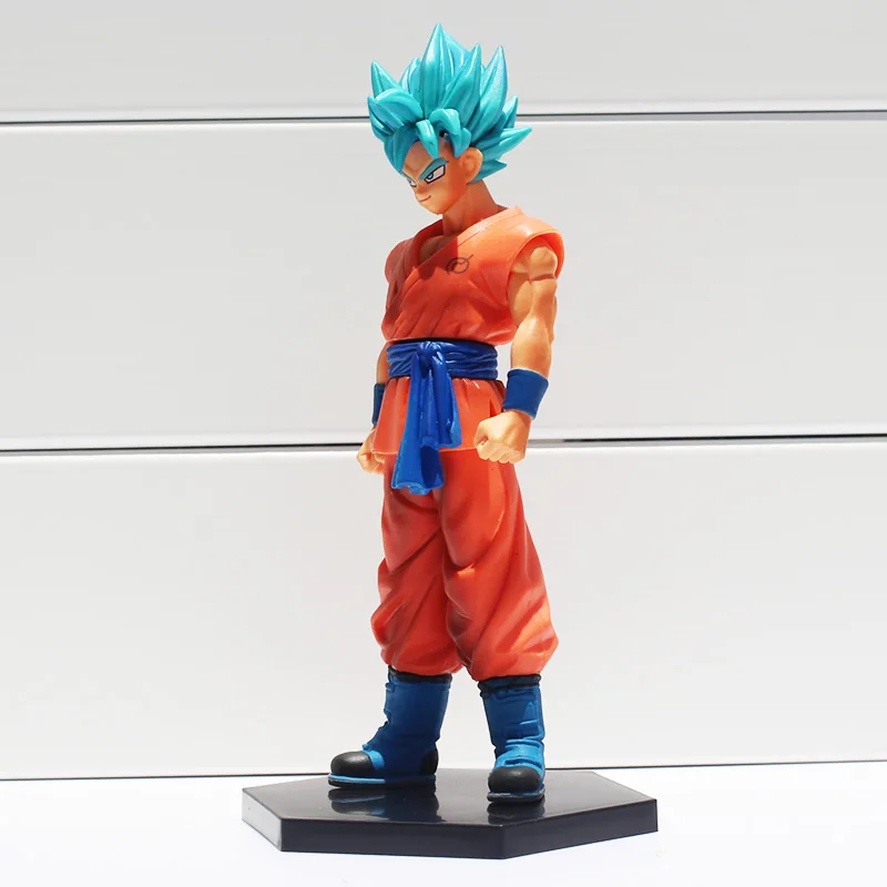 Экшн Фигурка восстановление F 18 см сон гокоу синие волосы Saiyan Kakarotto Коллекционная