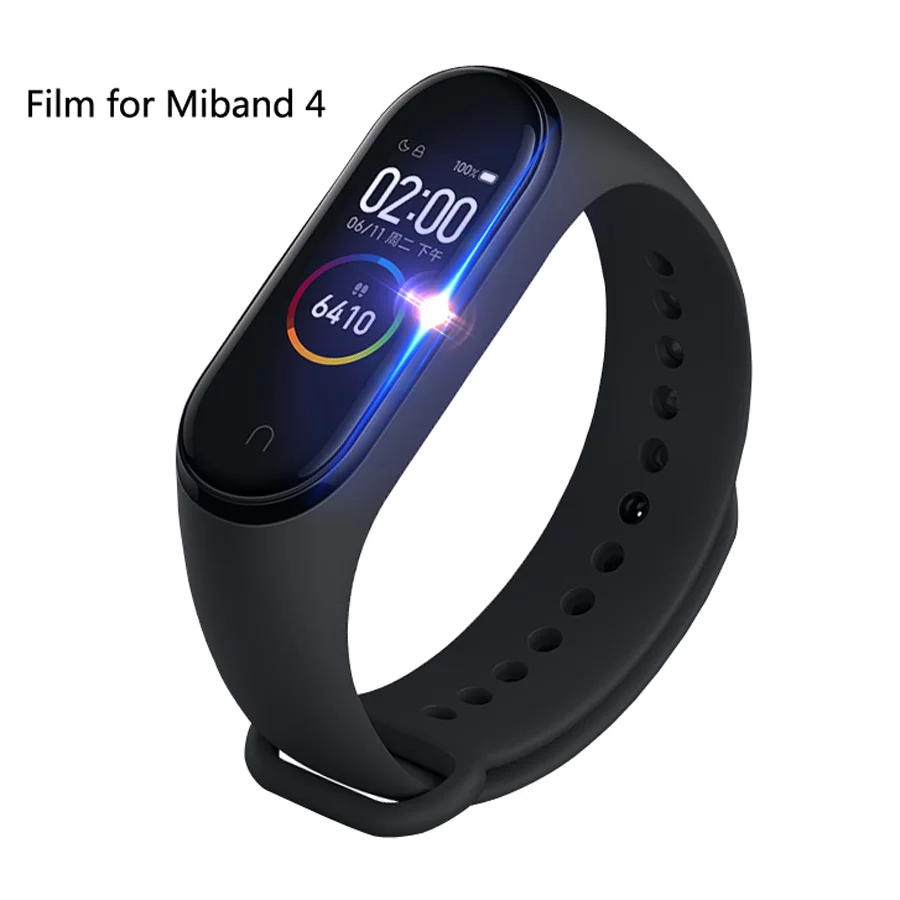 10 шт. mi Band 4 3 Защитная пленка для экрана Xiao mi band 4 3 2 умный Браслет miband 4 3 2 защита для экрана не закаленное стекло