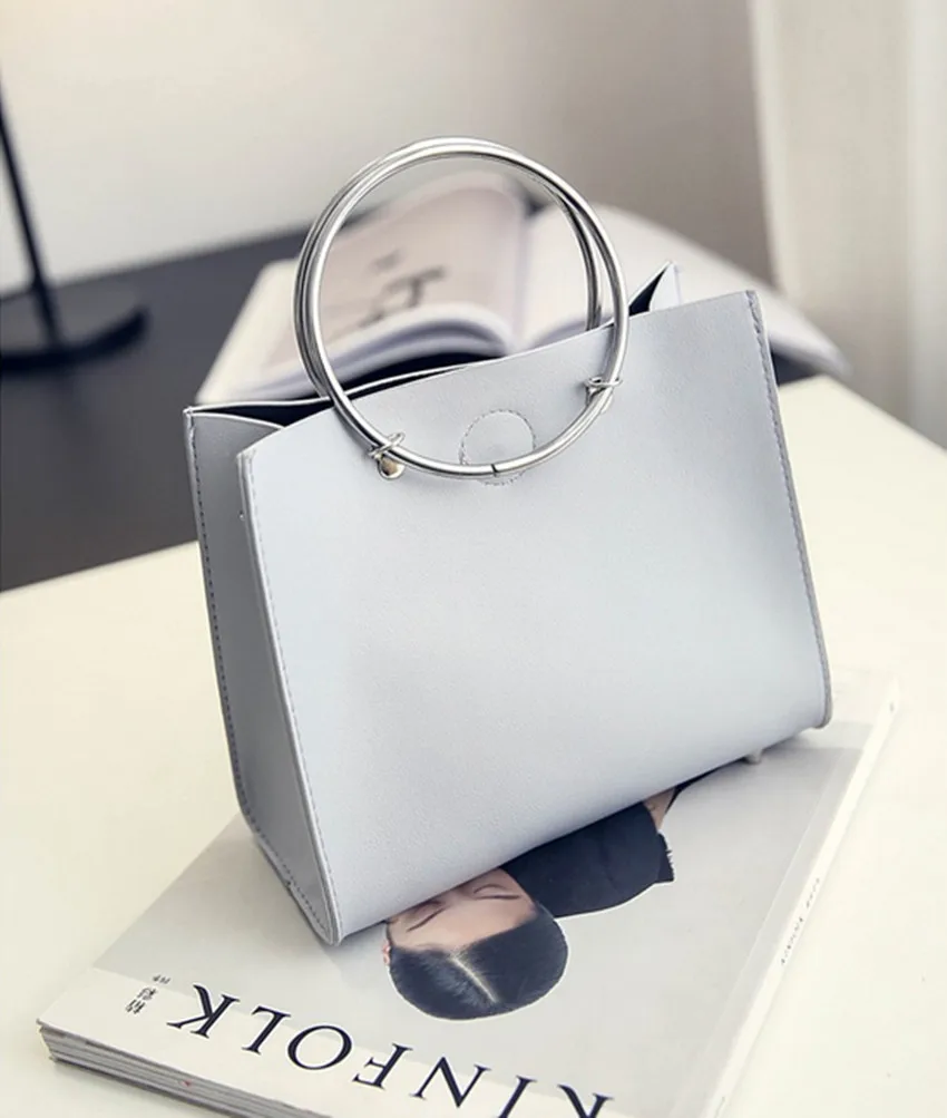 

2016 summer circular Ring handbag shoulder casual picture small messenger bag