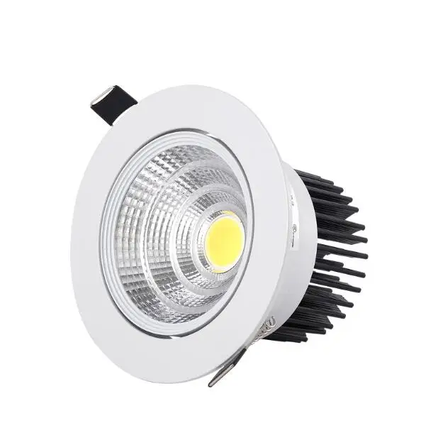 Dimmable Led downlight light COB Ceiling Spot Light 3w 5w 7w 9w 12W 15W ceiling recessed Lights Indoor Lighting AC110V-220V | Лампы и
