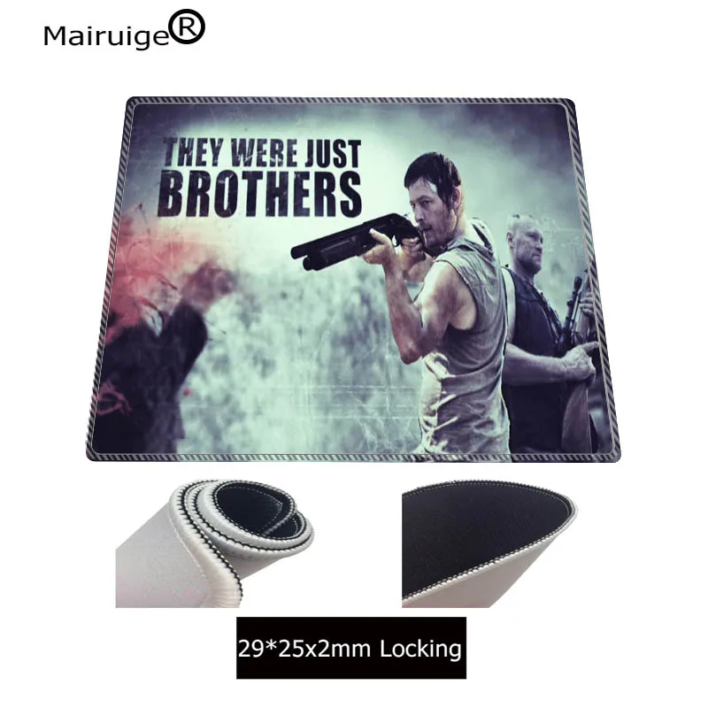  Mairuige 900*400*4 Walking Dead Large Speed Mouse Pad Gamer Locking Edge Keyboard Mouse Mat Gaming 