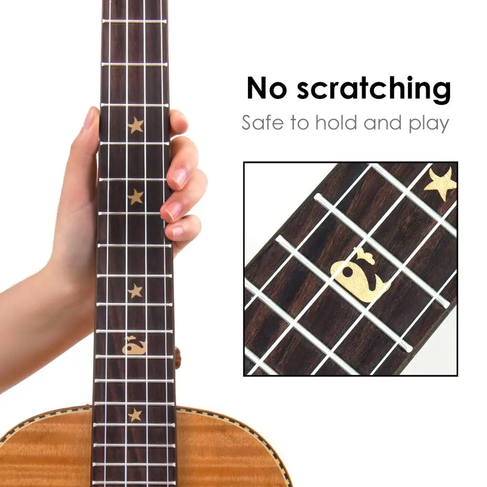 Cena Kmise Ukulele koncert tenorowy baryton Uku 23 26 30 Ukulele tygrys płomień Okoume zestaw startowy gitara klasyczna głowa gitara hawajska