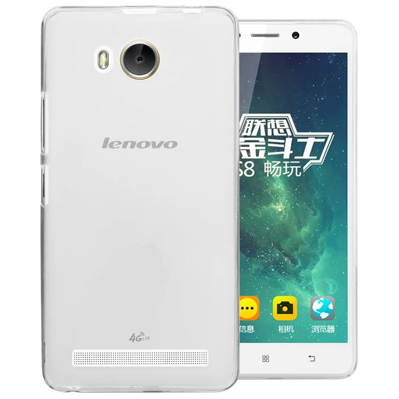 Lenovo A5860 Чехол Высокое Качество ТПУ Мягкий Для Телефона Обложка 4 Цветов 5860 Случая
