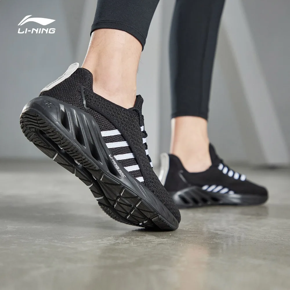 Мужские кроссовки для бега Li Ning легкие дышащие с подкладом спортивная обувь ARHP017
