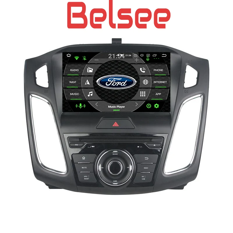 

Belsee Octa Core Android 8.0 Autoradio Multimedia Player GPS Navigation Head Unit Ram 4GB 9" for Ford Focus 2012 2013 2014 2015