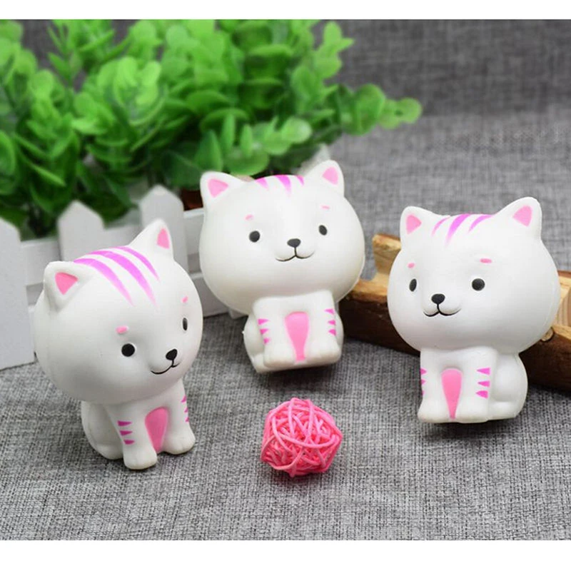 Squeeze Toy Jumbo анти стресс стрейч Cat крем Ароматические замедлить рост мягкими милые