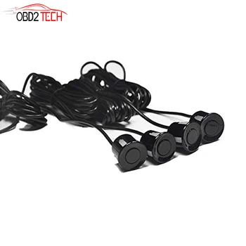 

[4pcs/lot]22mm Sensors Buzzer No Drill Hole Saw 22mm Car Parking Sensor Kit Reverse Radar Sound Alert Indicator System