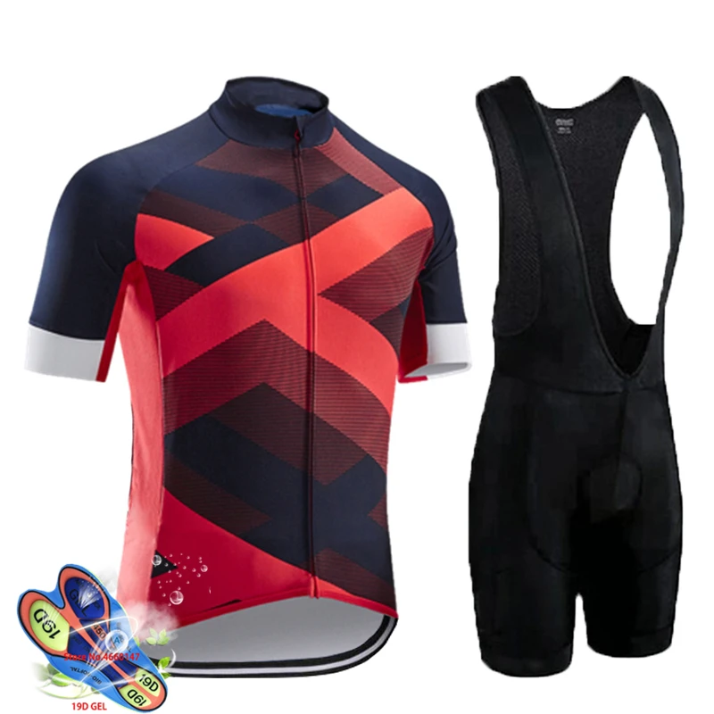الرجال الملابس 2019 برو فريق الصيف ركوب الدراجات جيرسي تنفس روبا Ciclismo هومبر الترياتلون Skinsuit قصيرة الأكمام الدراجة موحدة