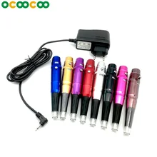 Лидер продаж татуировки перманентный машинка для перманентного макияжа бровей Макияж Татуировка бровей и губ Машина Швейцарский моторная ручка пистолет