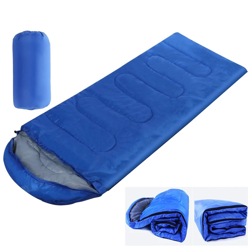 

Outdoor camping adult Sleeping bag Thermal Bag waterproof keep warm thre seasons spring summer sleeping bag Camping Travel B
